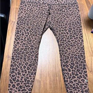 Nike Brown and Black Leggings